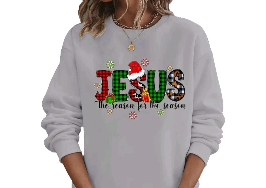 Jesus Reason for the Season Sweatshirt FINAL SALE