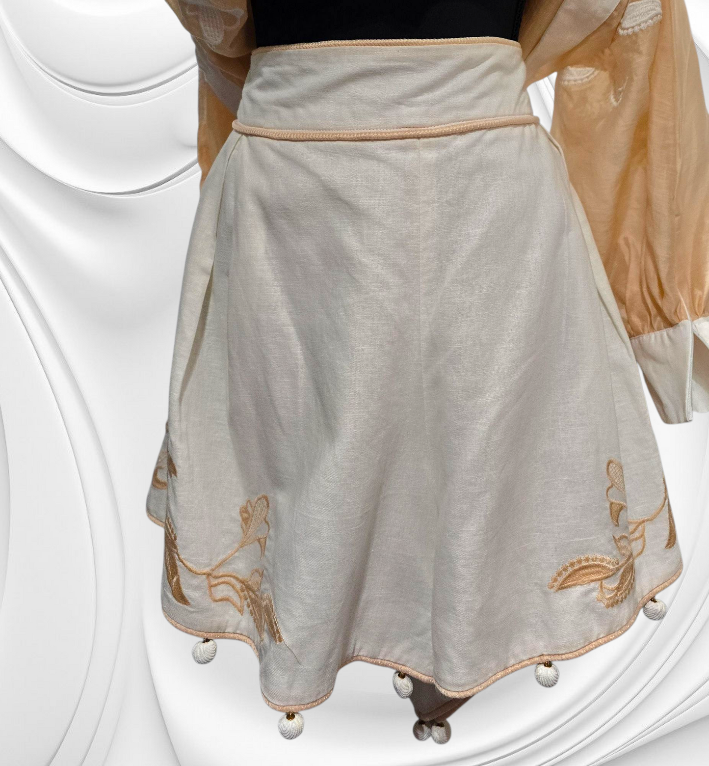 Lace applique short set ~ SALE