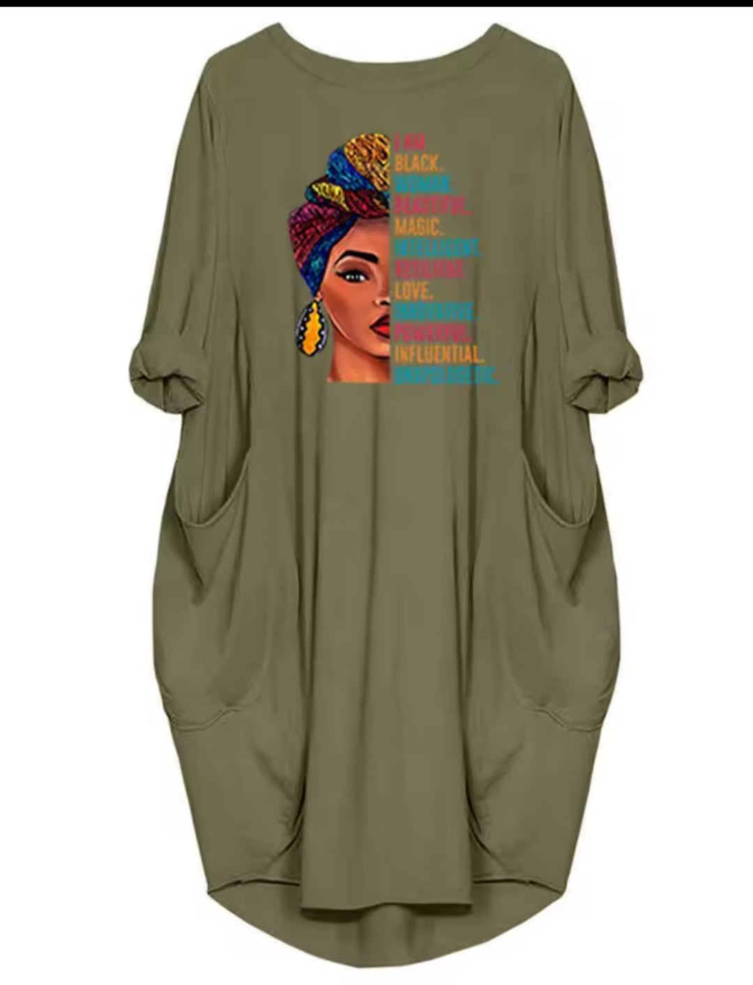 Spoken Word Dress ~ FINAL SALE