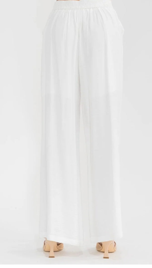 Embroidery palazzo pant