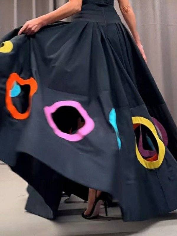 Sleeveless Circle of love maxi dress ~ SALE