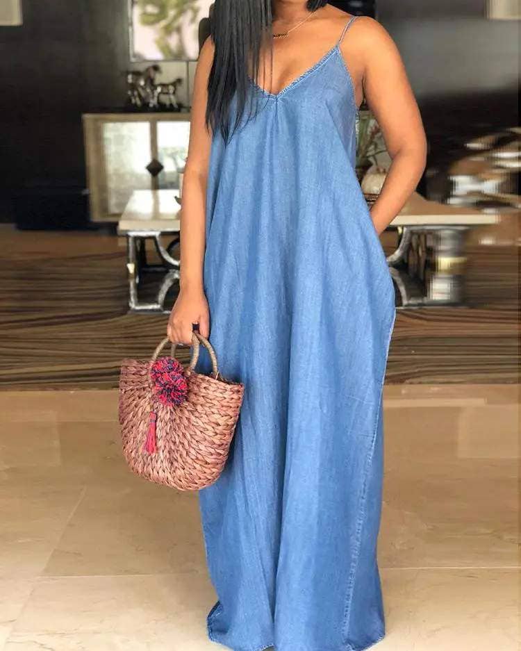 Denim Maxi