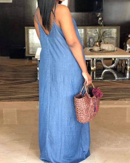 Denim Maxi