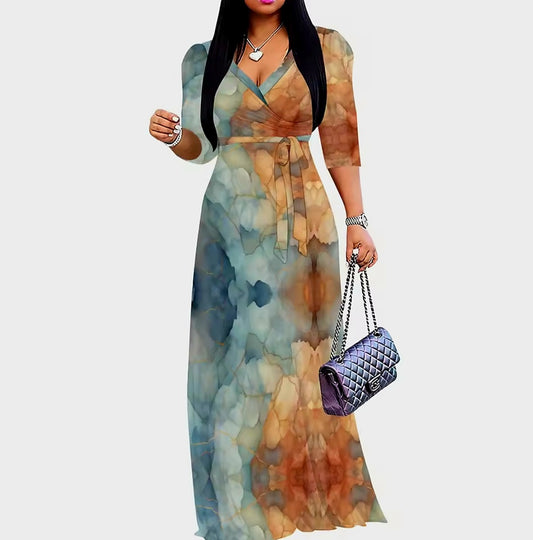 Watercolor maxi