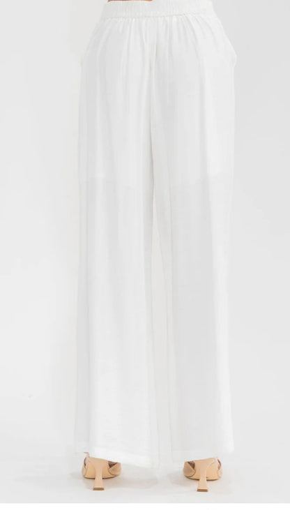 Embroidery palazzo pant